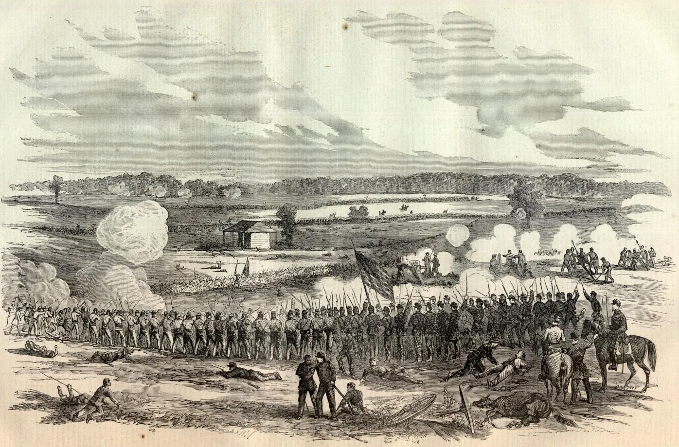 Bragg wins the field at Perryville, then marches away from Kentucky in the dark